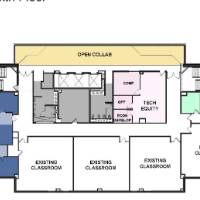 Blue Dot Lab Floorplan Layout - Sixth Floor